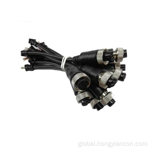 Cable Assembly M12 4P 7P 8P Waterproof Cable Assembly Supplier